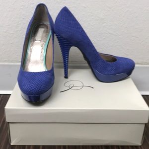 Rachel Roy Blue Heels 7.5